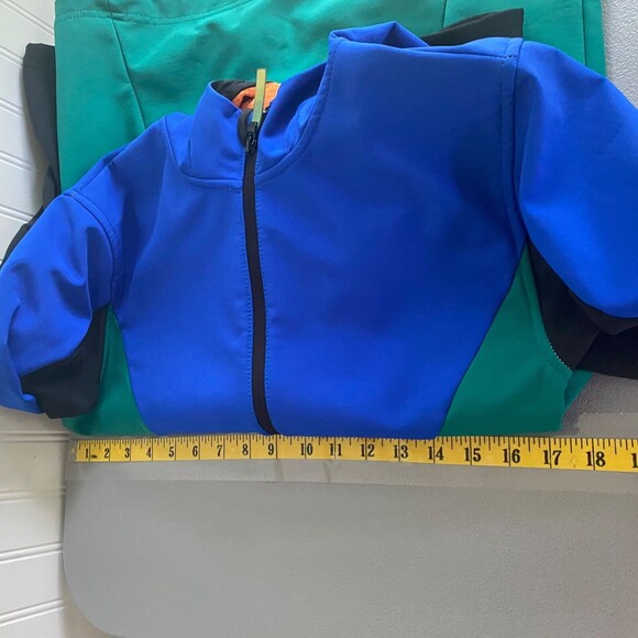 Champion Womens Jacket Size XL Colorblock Full Zip Hooded Coat Pockets Colorful - Picture 7 of 9